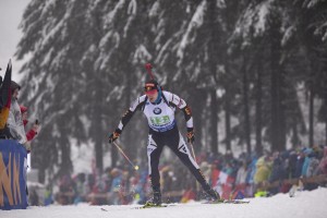 13.01.2019, Oberhof, Germany (GER): Florent Claude (BEL) - IBU world cup biathlon, relay men, Oberhof (GER). www.nordicfocus.com. © Manzoni/NordicFocus. Every downloaded picture is fee-liable.
